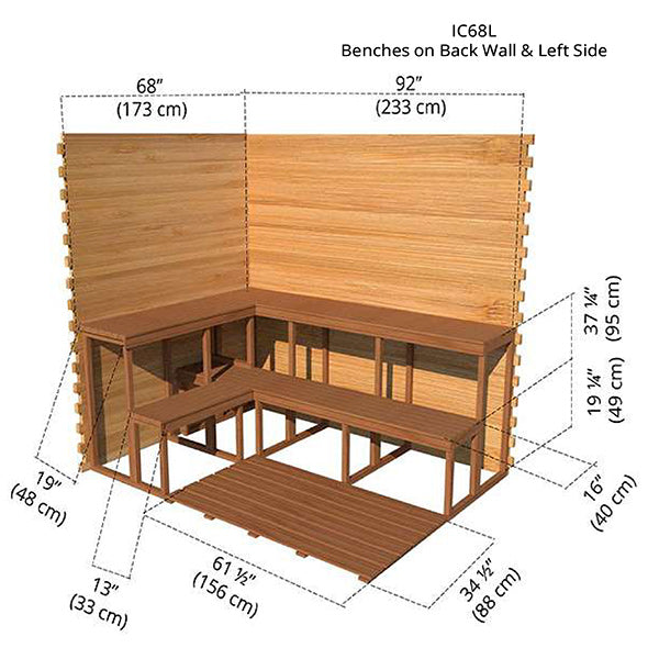 Indoor Cabin Sauna