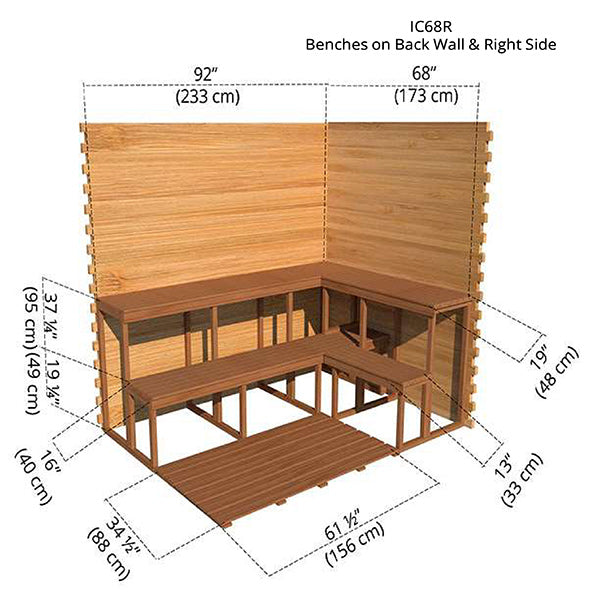 Indoor Cabin Sauna