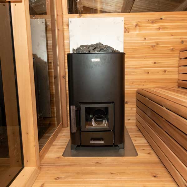 Narvi NC 24 Black Wood Burning Heater
