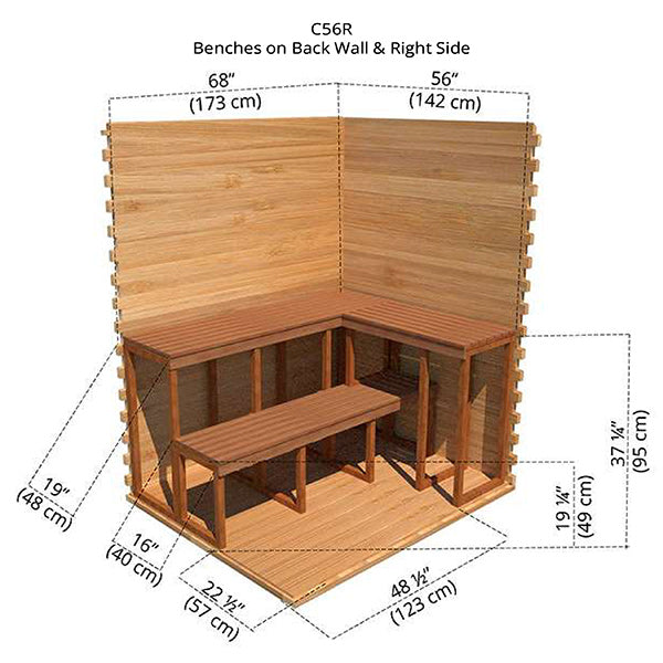 Outdoor Cabin Sauna