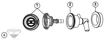 Jetback: Mini FX w/Grommet 2024+ 780 mini vortex/adjustible fluidix reflex