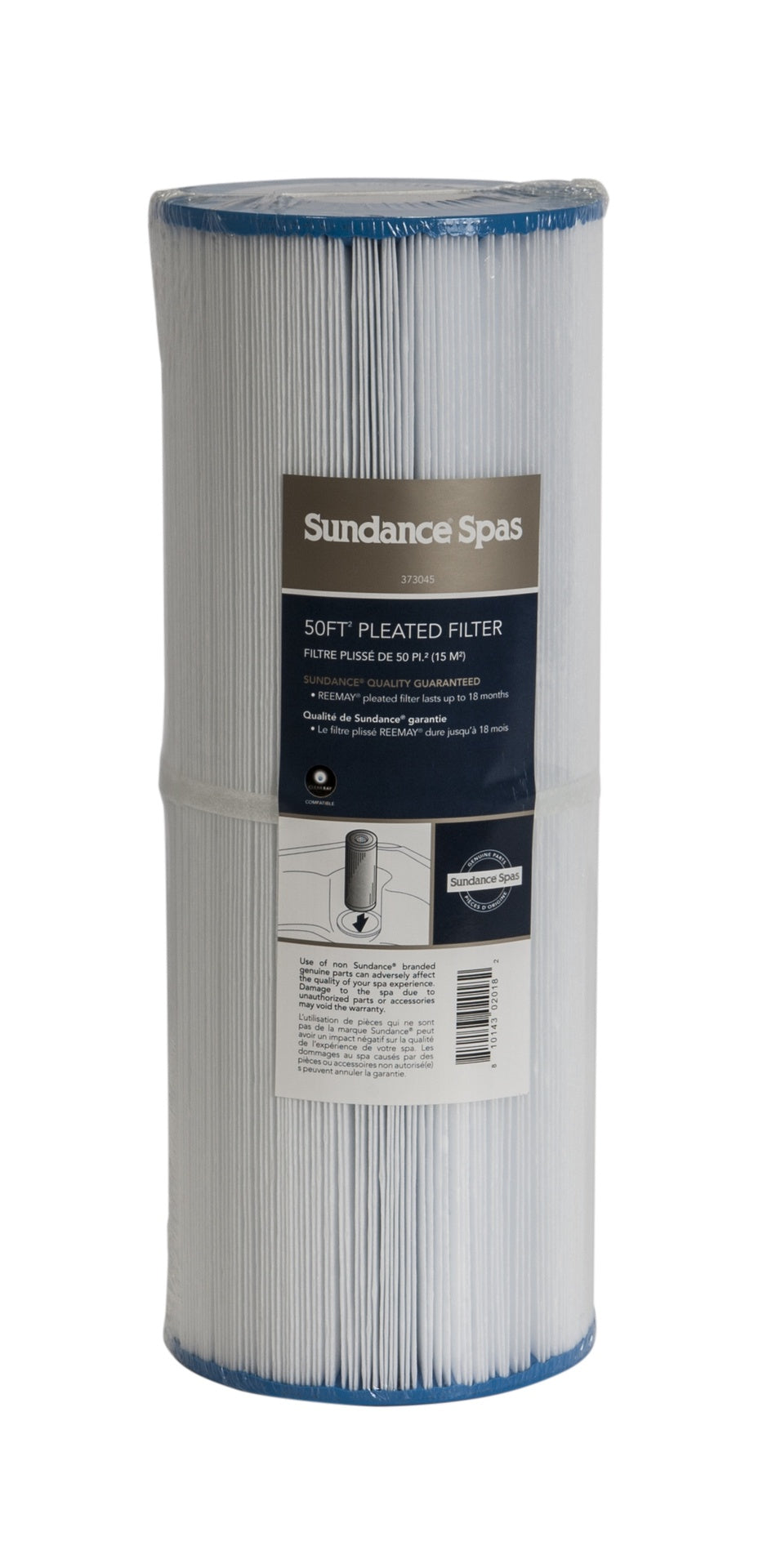Sundance® 50 sq ft Pleated Filter Cartridge (373045S)