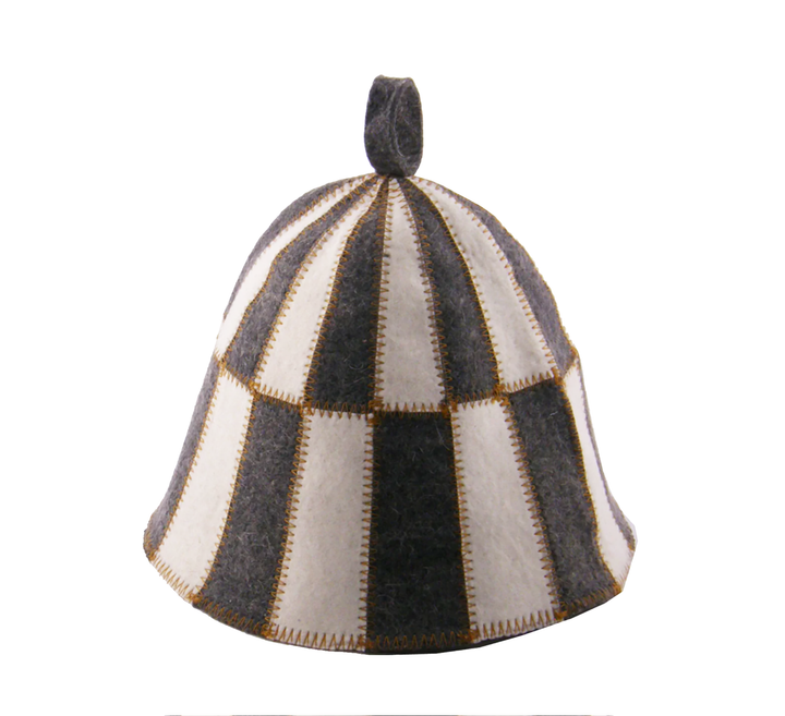 SUNROZ Traditional Felt Sauna Bath Hat – Handcrafted Wool Heat Shield Hat for Sauna, Steam Room &amp; Hot Tub