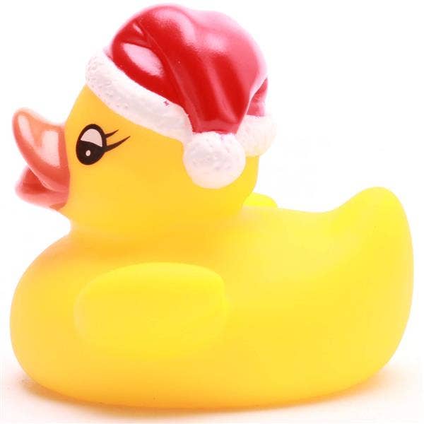 Mini Bath Duck Santa Claus - Rubber Duck
