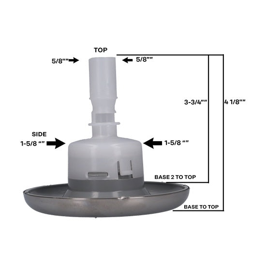 Sundance® / Jacuzzi® SMT Directional Jetface (Stainless Steel) – Part 
