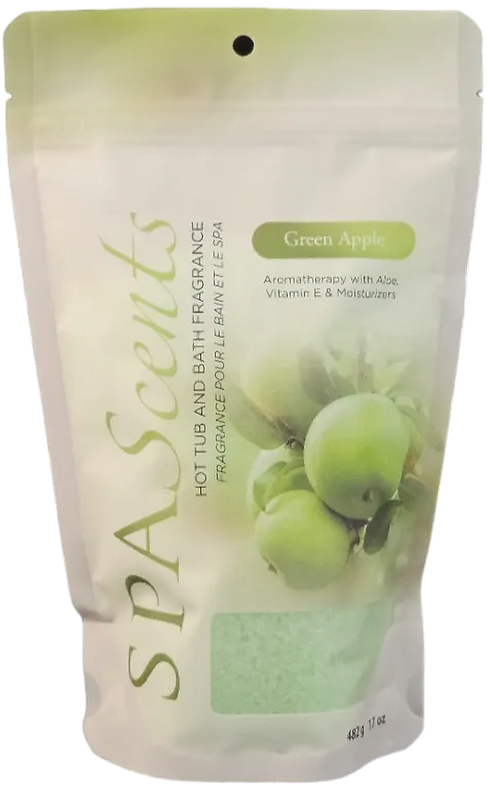 SpaScents 482g Crystal Pouch Green Apple