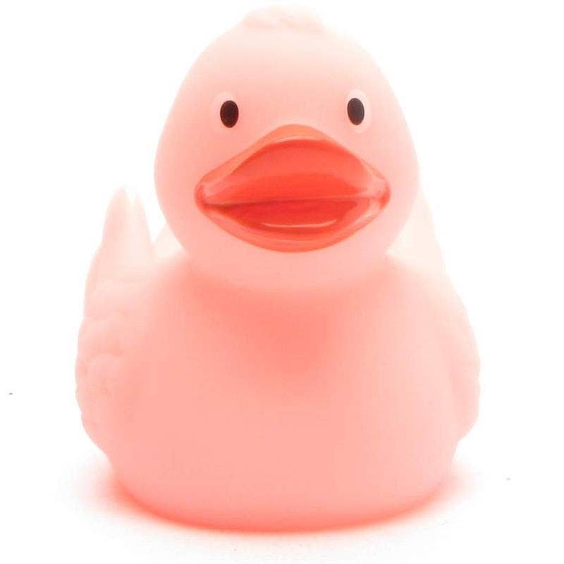 Glow-in-the-Dark Bath Duck - Pink