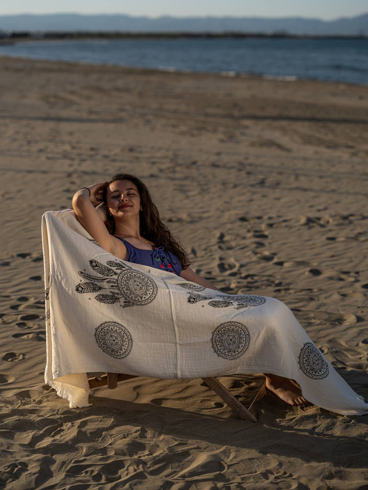 Harmony &amp; Freedom Turkish Towel | Luxury Turkish Towel