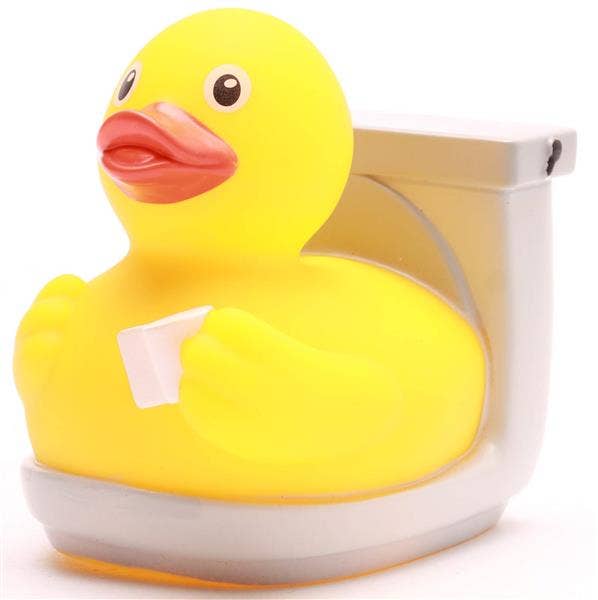 Toilet duck bath duck