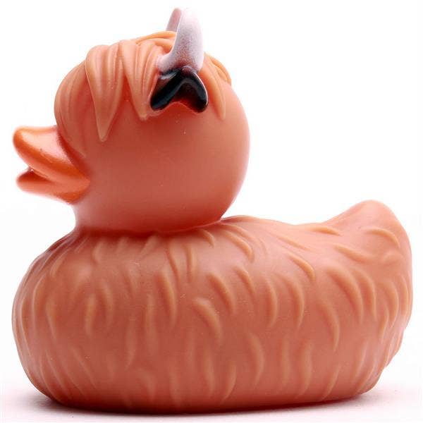 Highland Cow Rubber Duck