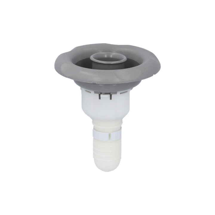 Sundance® / Jacuzzi® DST Turbo Whirlpool Jetface (5″ Stainless/Gray) – Part 