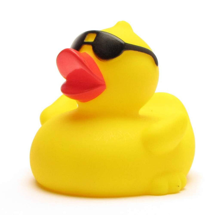 Rubber duck with sunglasses