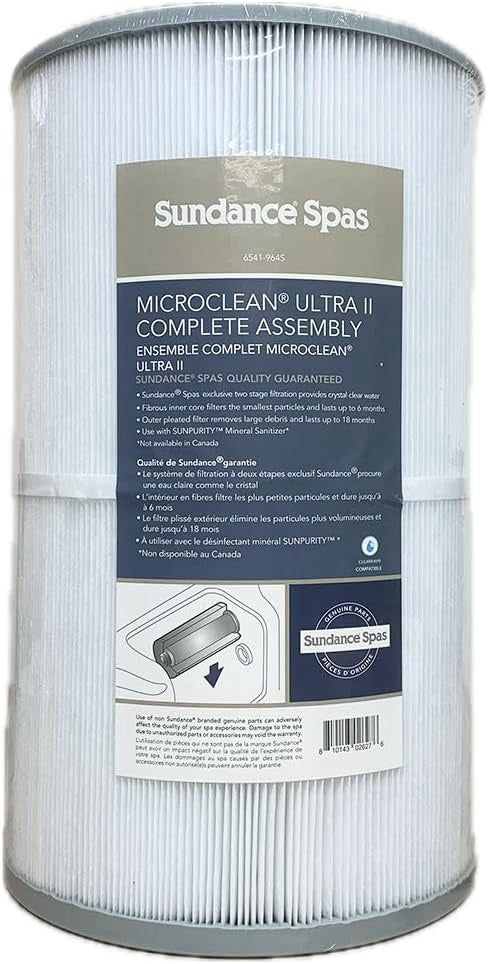 Sundance® MicroClean® Ultra Complete Filter Assembly (6541-397S) 880™ (2009-2023)  &amp; 980™  (2016+) Series