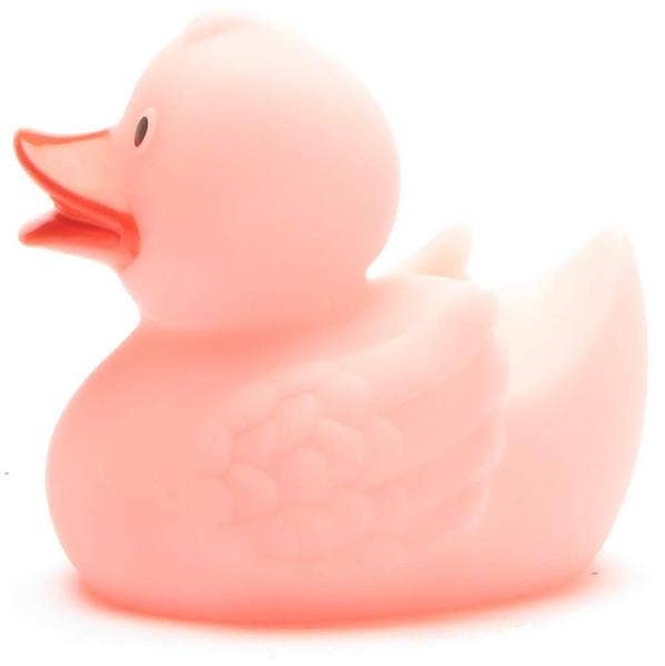 Glow-in-the-Dark Bath Duck - Pink