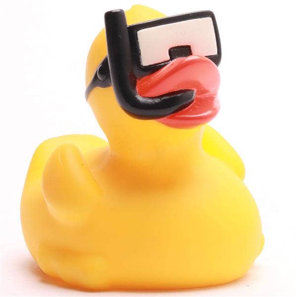 Rubber duck snorkeler
