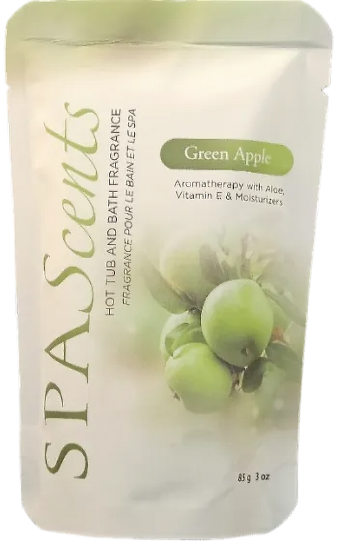SpaScents 85g Crystal Pouch Green Apple