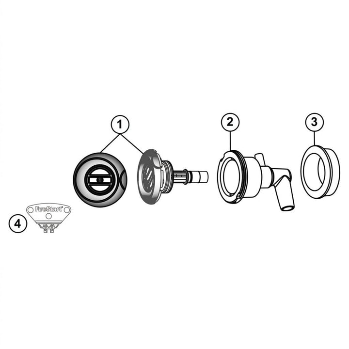 Jetback: Vortex III Grommet 2024+ 780 series Mini Vortex / Fluidix Reflexjet