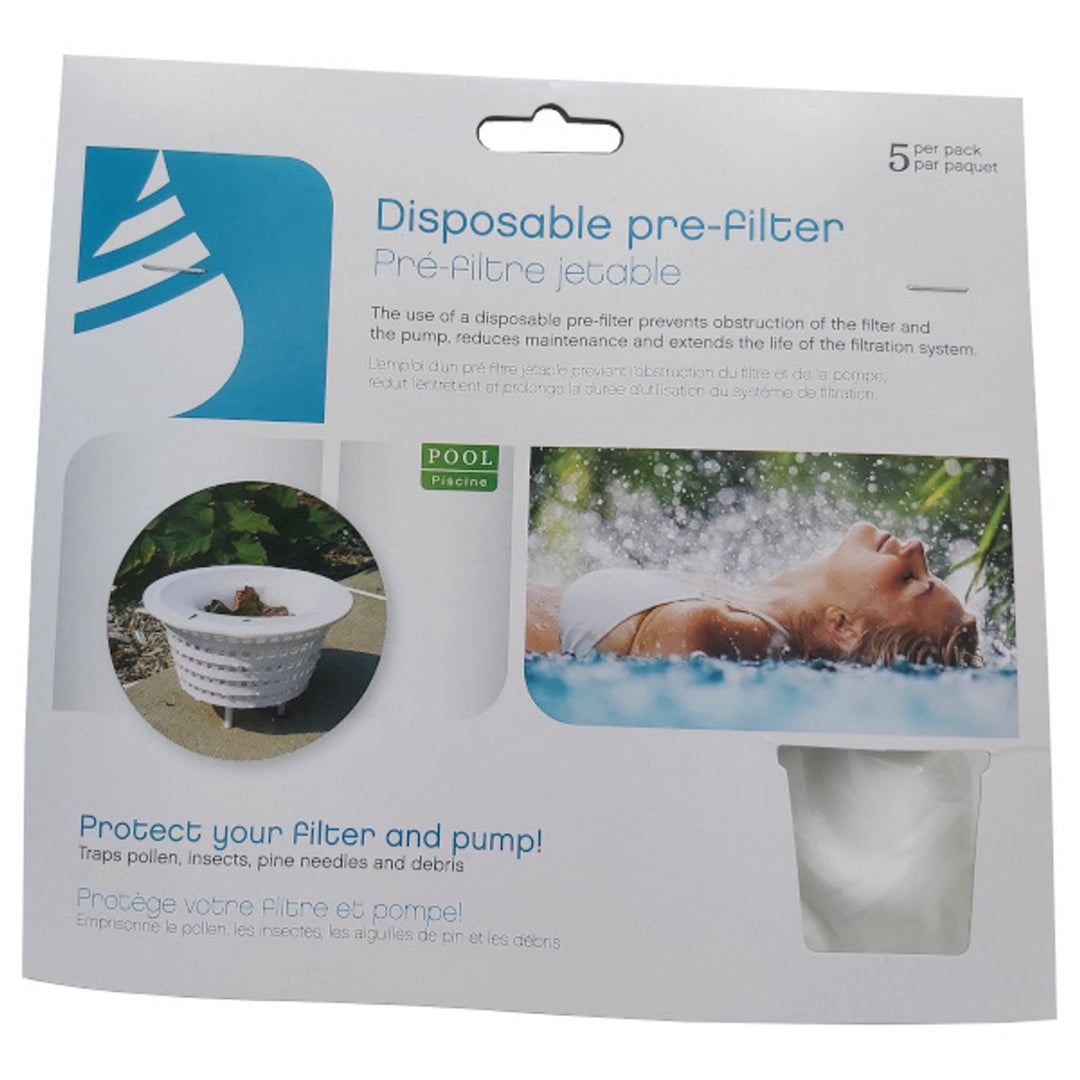 ProAqua Disposable Pre-Filter Skimmer Sock 5-Pack