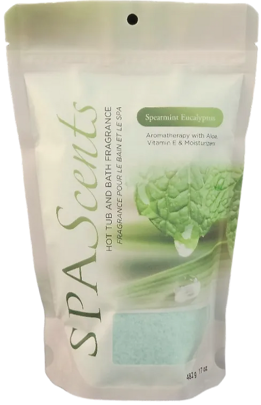 SpaScents 482g Crystal Pouch Spearmint Eucalyptus