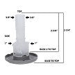 Sundance® / Jacuzzi® 2″ DL Jetface – Accu‑Pressure Euro (Stainless Steel) Part 