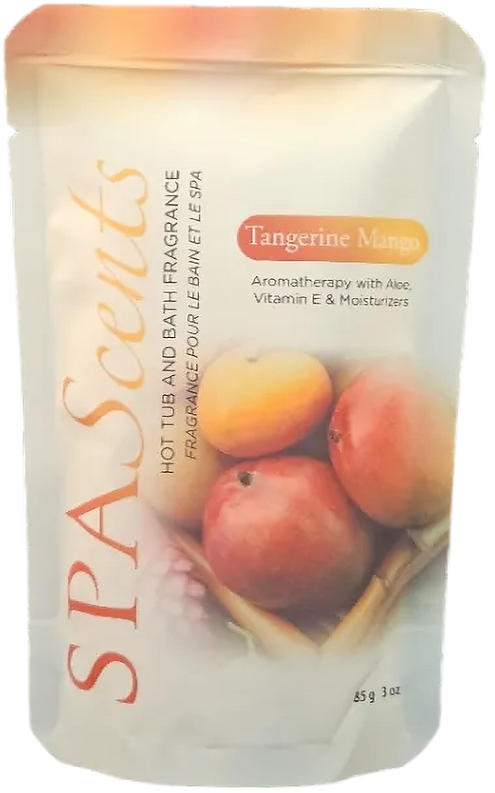 SpaScents 85g Crystal Pouch Tangerine Mango